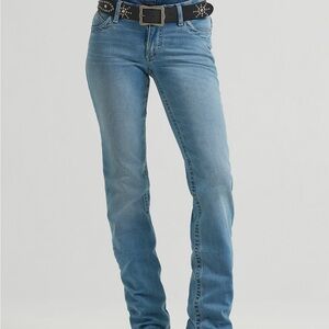 ‘Willow’ Wrangler Ultimate Riding Jean Mid Rise Bootcut Size 1/36